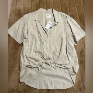 Abercrombie & Fitch Linen Shirt